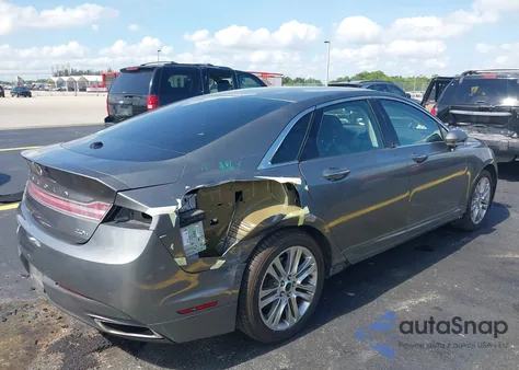 2014 Lincoln Mkz Hybrid из США, поврежденный, VIN 3LN6L2LU6ER813468